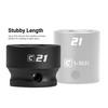 Capri Tools 13 mm Stubby Impact Socket, 3/8 in. Drive, 6 Point, Metric CP53433